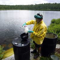 photo of water testing