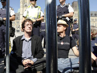 Protest at Parliament Hill