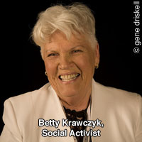 At the tender age of 82, Betty Krawczyk, a long-time Vancouver based social activist, ecowarrior, women&#39;s rights advocate, and great-grandmother is no ... - BettyKrawczyk