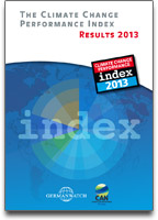 Climate Change Index 2013 report cover