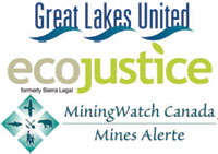 miningwatch and ecojustice logos