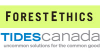 ForestEthics and TidesCanada logos