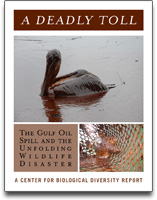 Center for Biological Diversity report cover