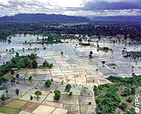 Laos Dam area