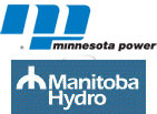 Minnesota Power logo and Manitoba Hydro logo
