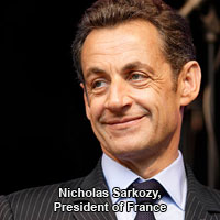 President Nicholas Sarkozy