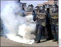 RCMP teargas at the Summit of Americas