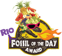 Rio Fossil of the Day logo