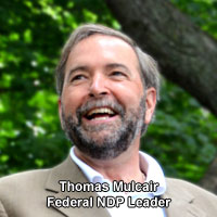 Thomas Mulcair Federal NDP Leader