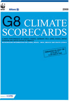 WWF G8 scorecard cover