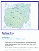 Caribou River Plan 2