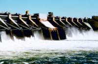 Photo of a hydroelectric dam