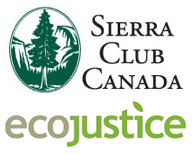 SCC and ecojustice logos