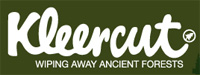 Greenpeace's Kleercut campaign logo