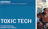 Greenpeace Toxic Tech report cover