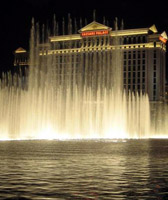 Las Vegas hotel water show