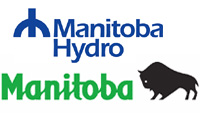 MB government and hydro logos