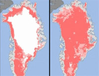 melting arctic ice