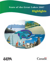 State of the Great Lakes 2007 report cover
