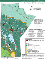 Manitoba Wildlands Manitoba Forest Regions Map